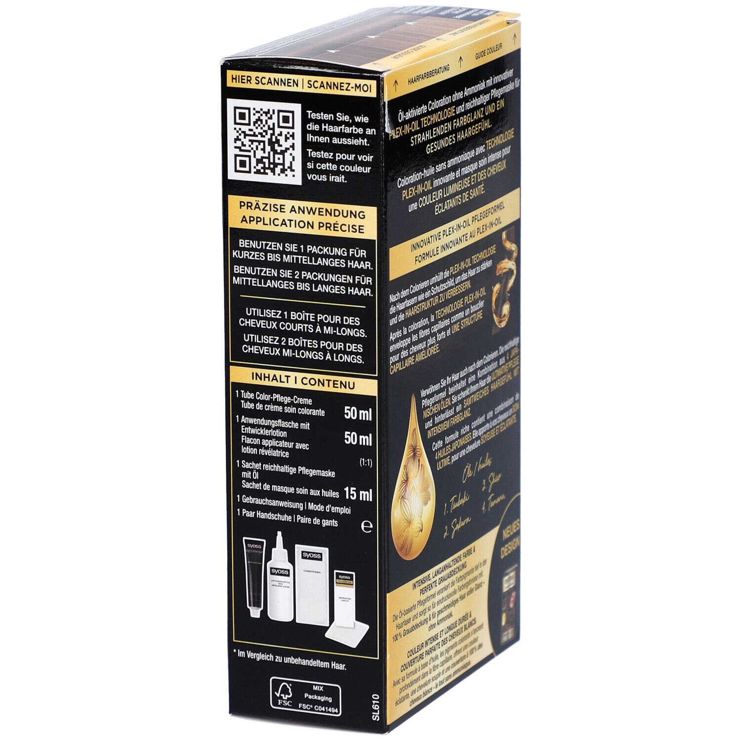 SYOSS Oleo Intense permanente haarkleuring 6-10 donkerblond