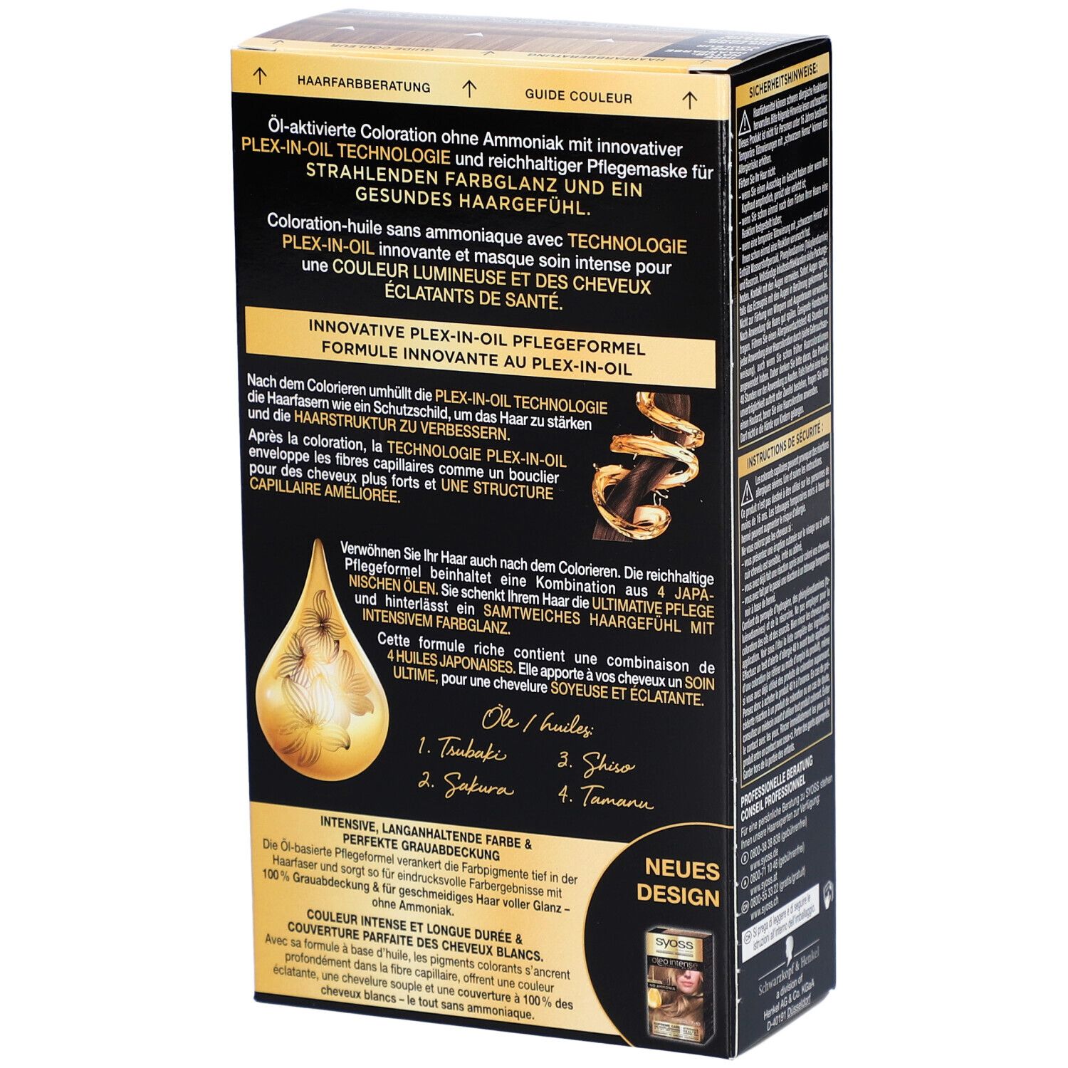 SYOSS Oleo Intense permanente kleuring 7-10 blond naturel