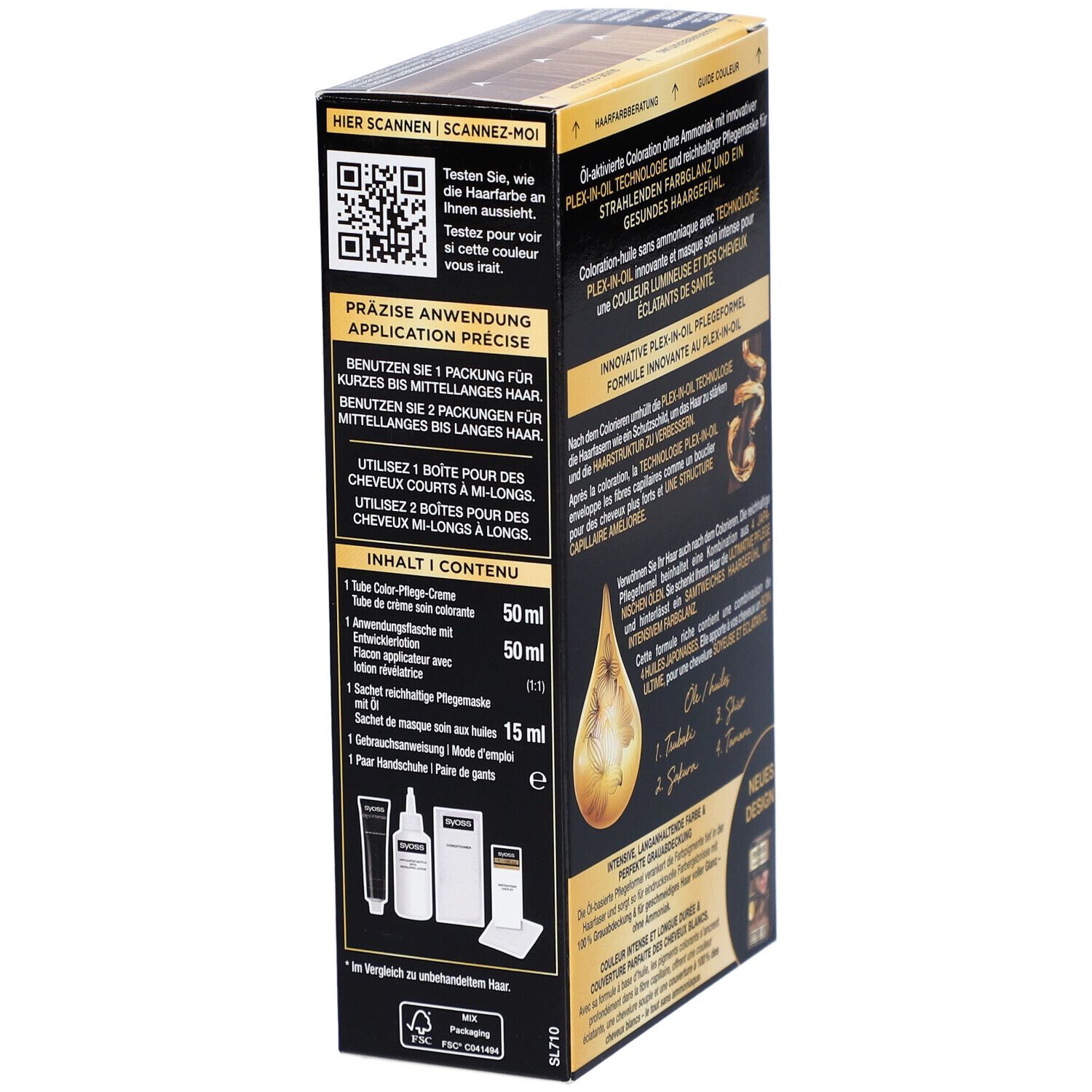 SYOSS Oleo Intense permanente kleuring 7-10 blond naturel