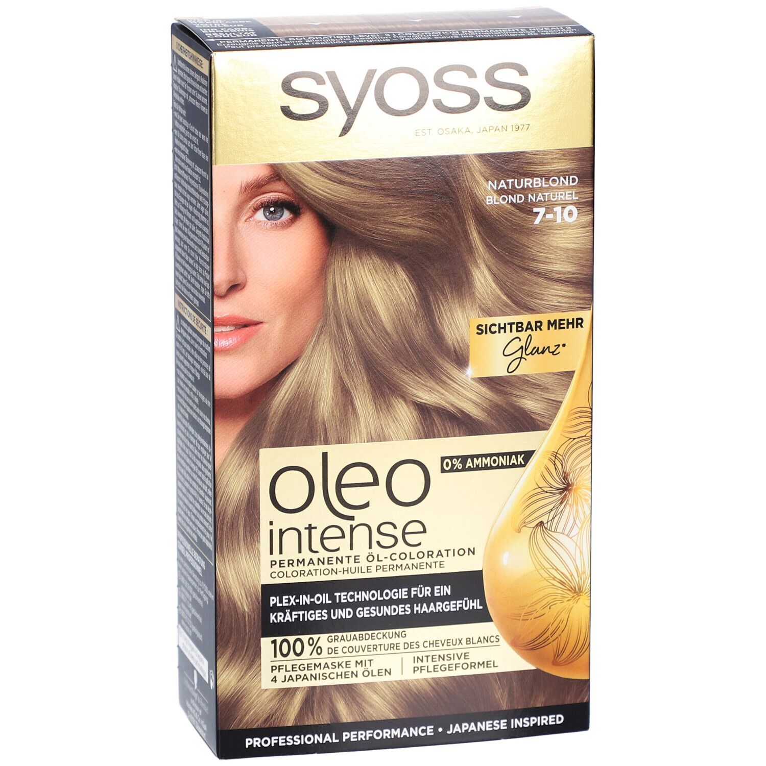 SYOSS Oleo Intense permanente kleuring 7-10 blond naturel