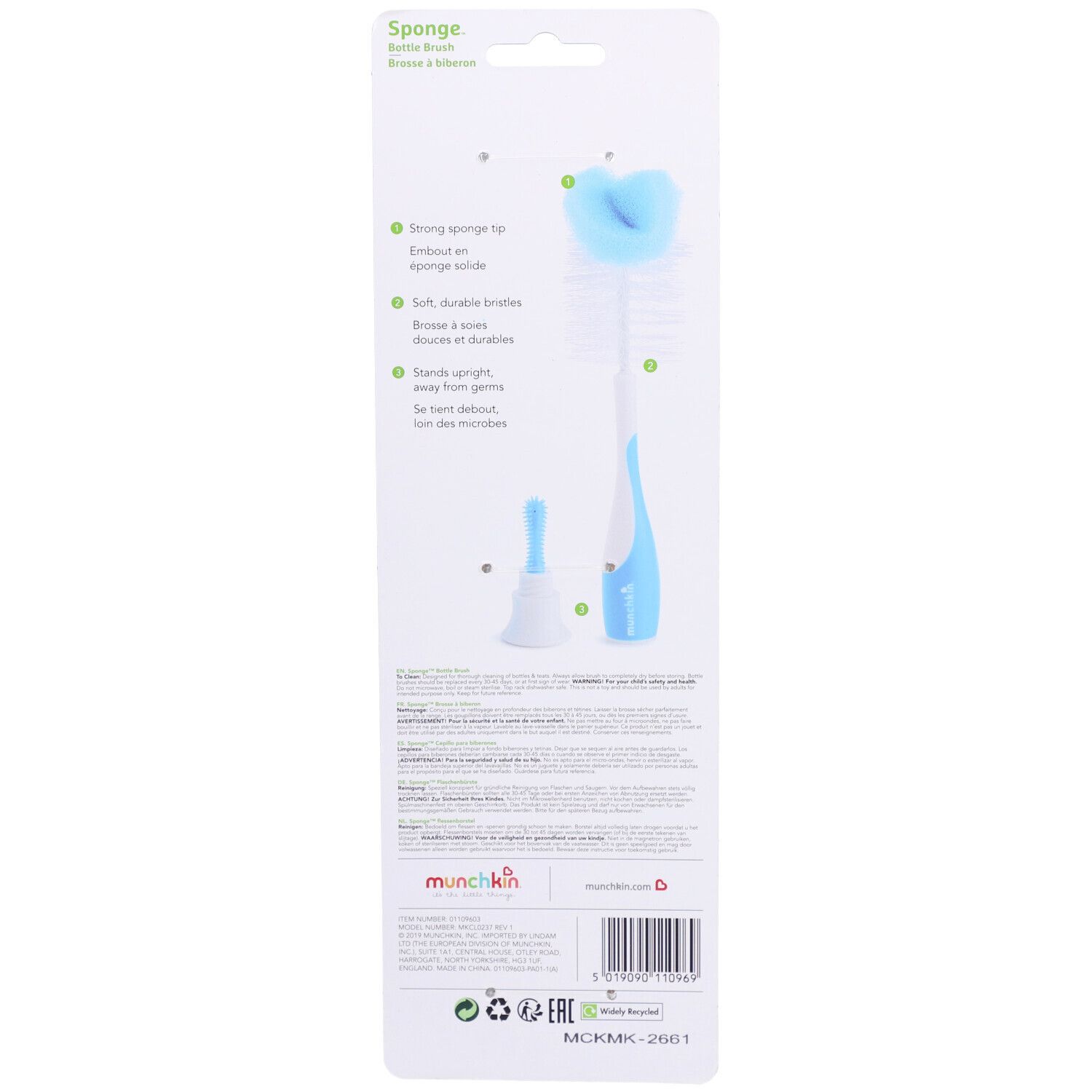 munchkin Brosse à biberon
