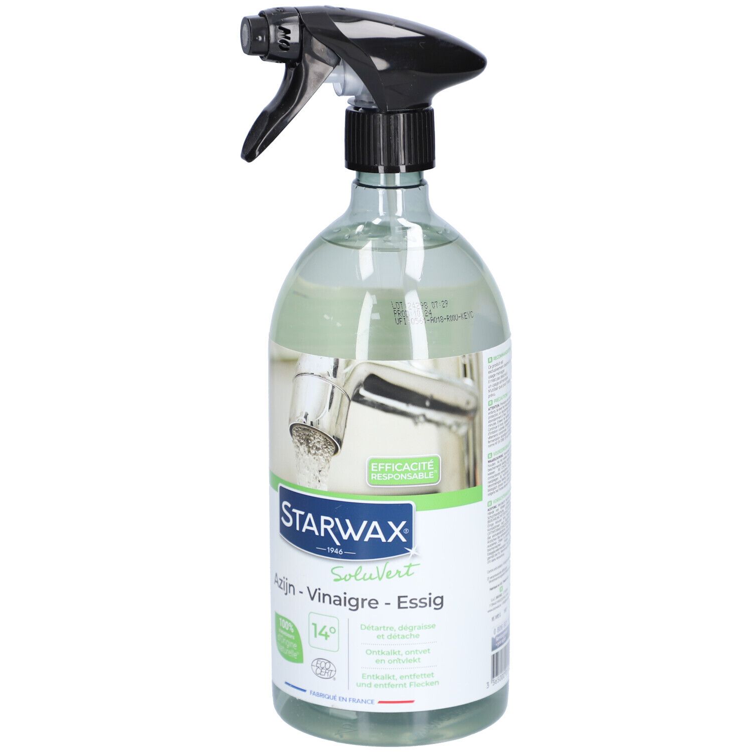 STARWAX Vinaigre blanc 14°