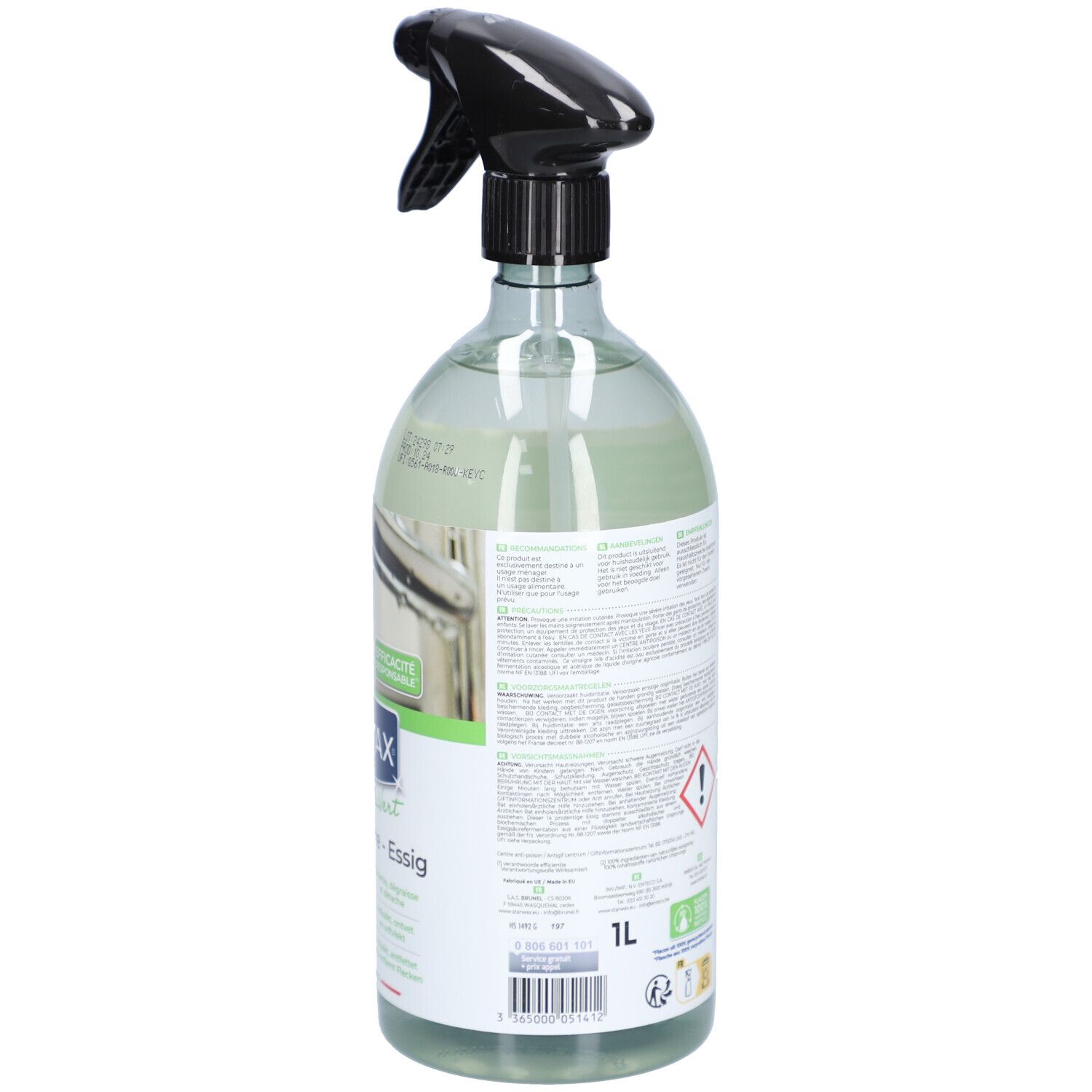 STARWAX Vinaigre blanc 14°