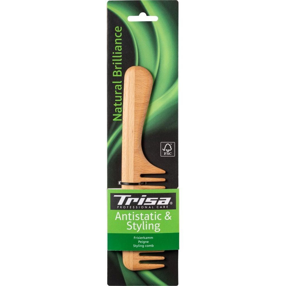 TRISA Natural Brillance haarkam