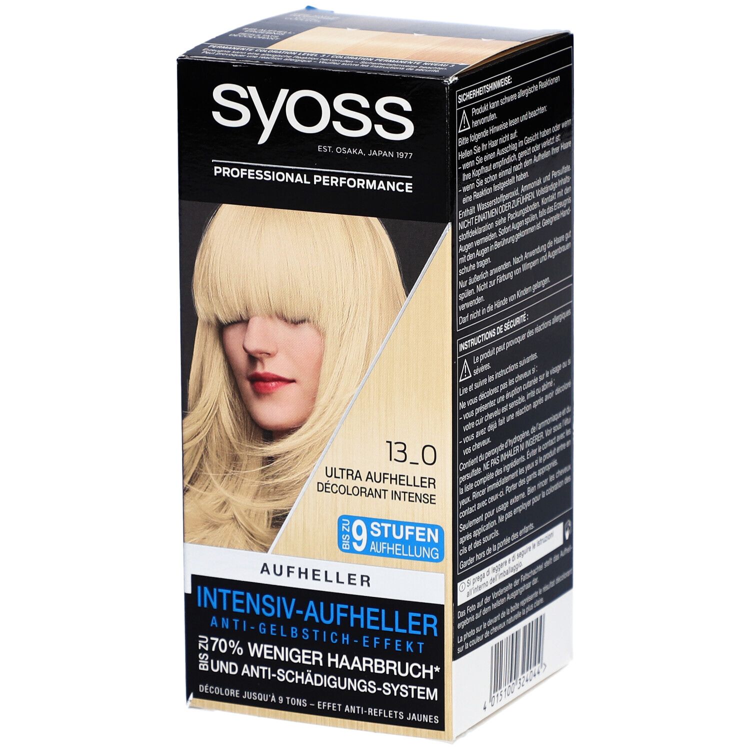 Syoss® Eclaircissant pour cheveux 13-0 Ultra - Décolorant Intense