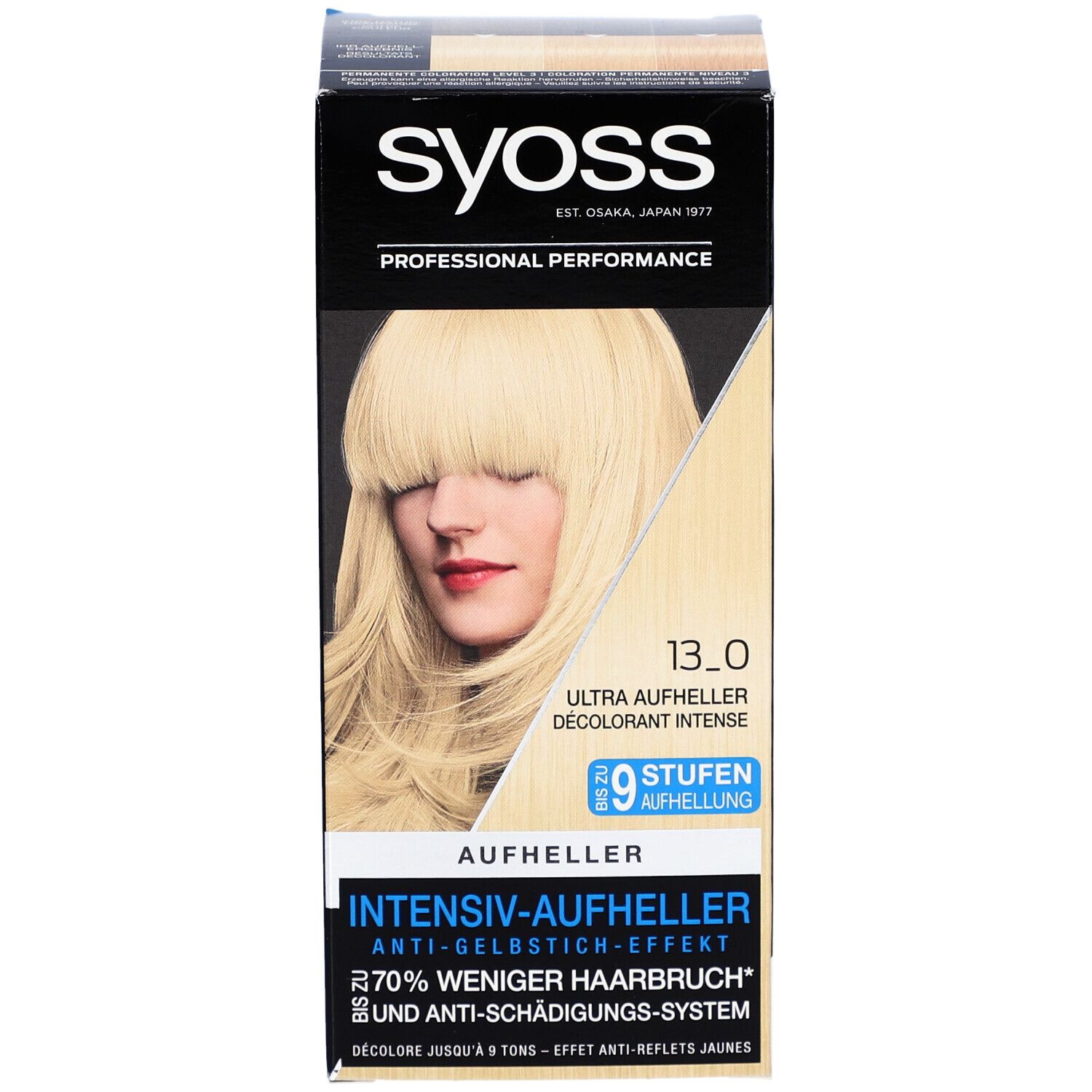Syoss® Eclaircissant pour cheveux 13-0 Ultra - Décolorant Intense