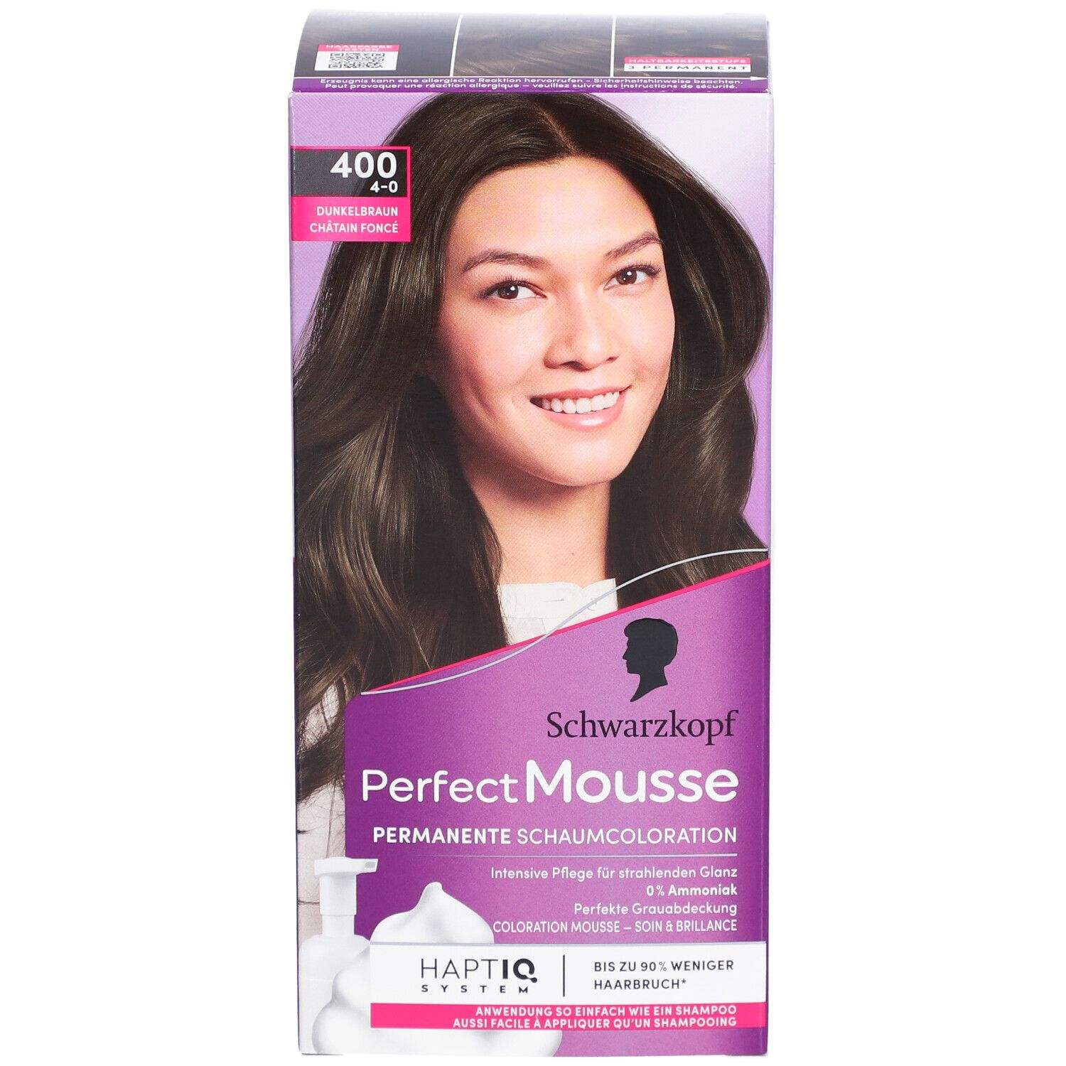 Schwarzkopf Perfect Mousse Kleurmousse 400 Donkerbruin