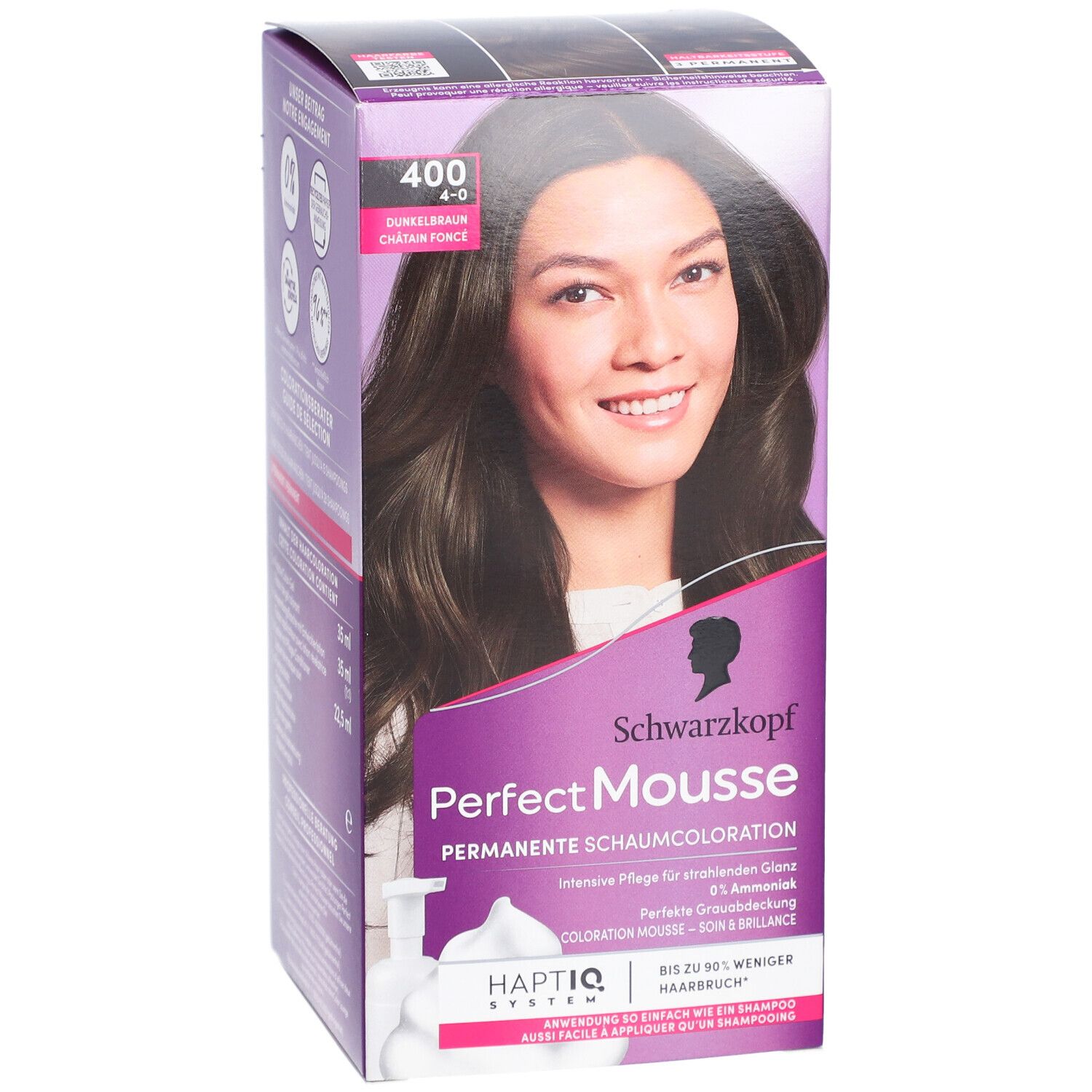Schwarzkopf Perfect Mousse Kleurmousse 400 Donkerbruin