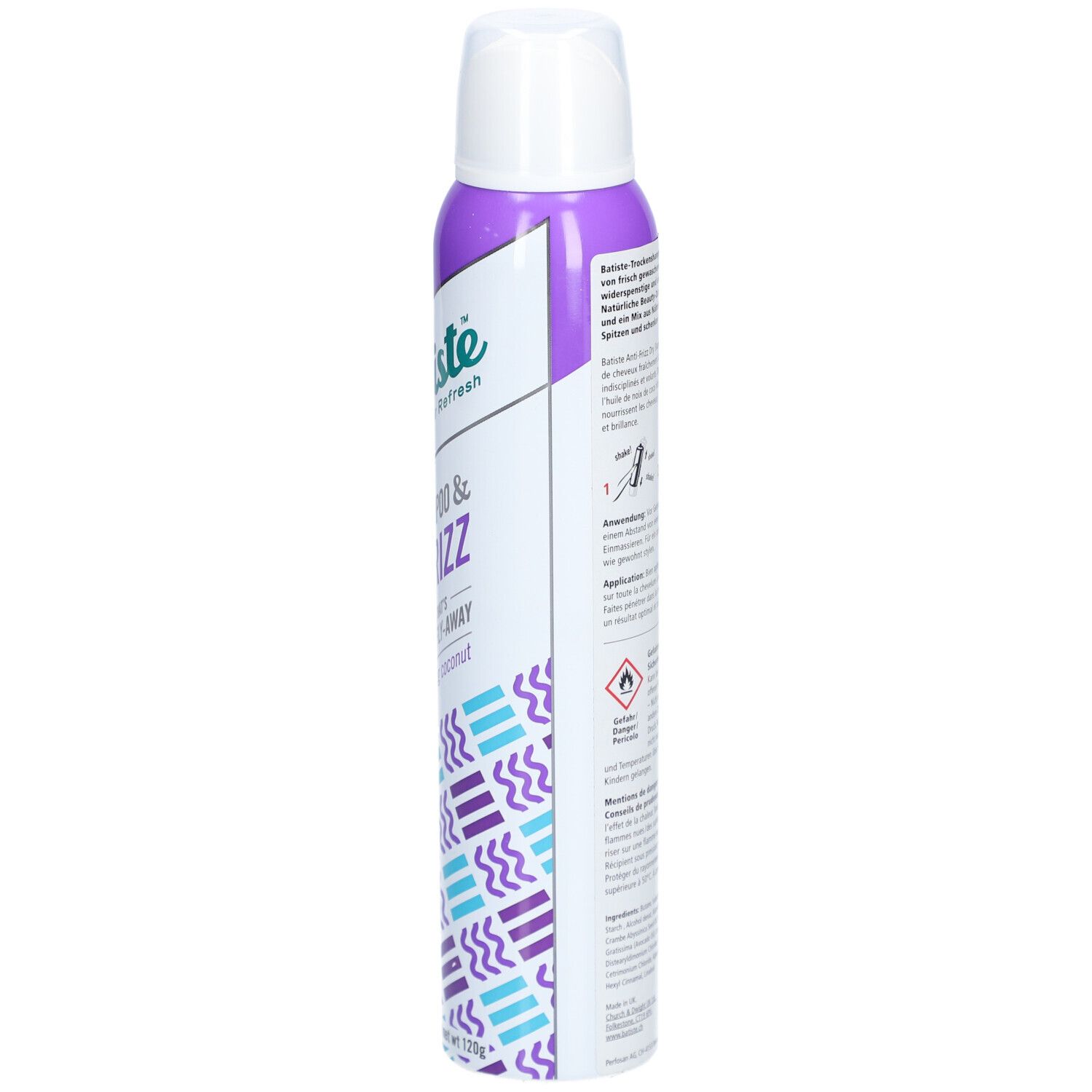 Batiste Shampooing Sec De Frizz