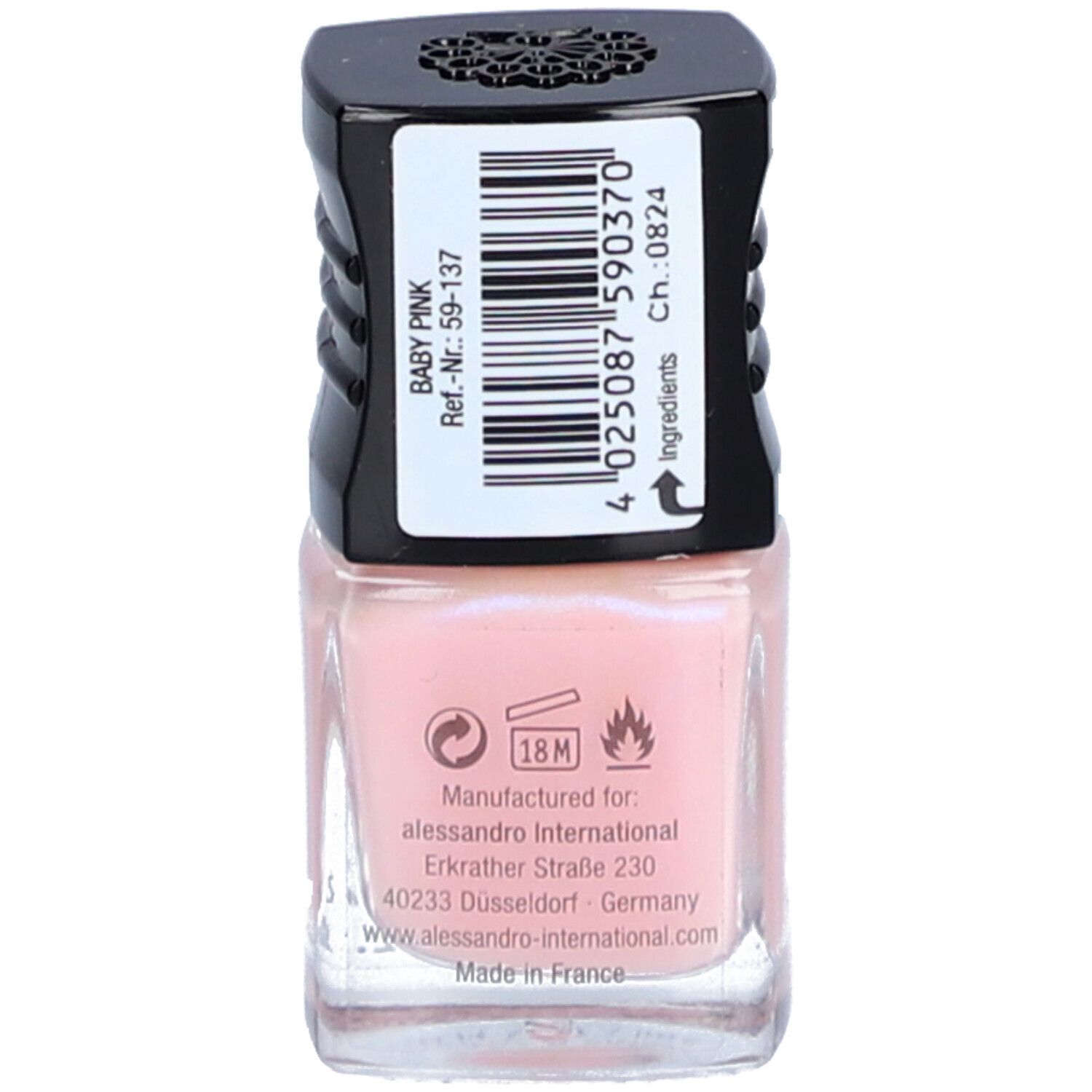 ALESSANDRO Nagellak Baby Pink