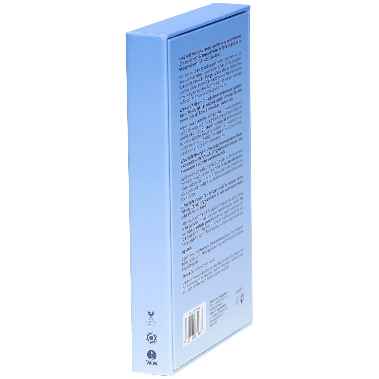Alpine White Le Gel Blanchissant