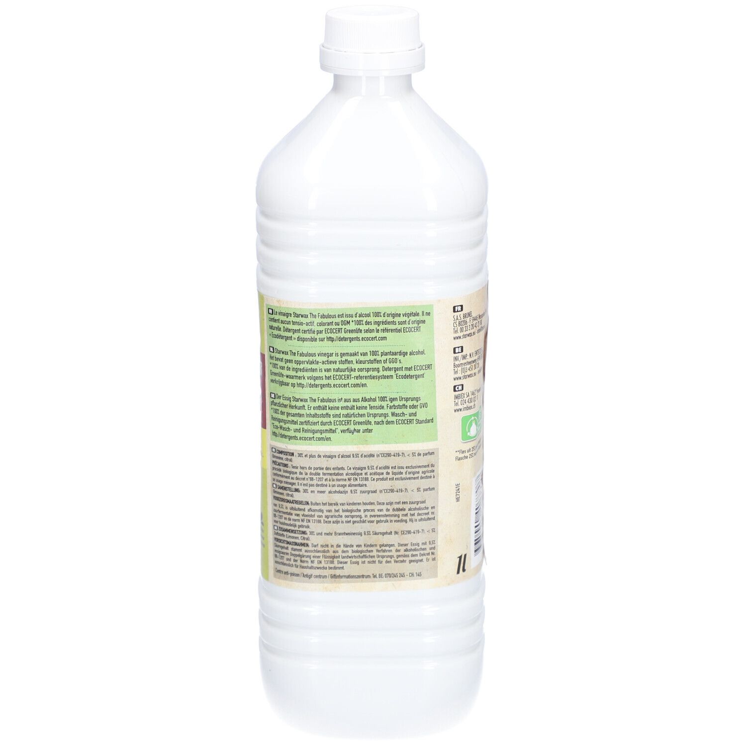 STARWAX Vinaigre blanc 9,5° au citron