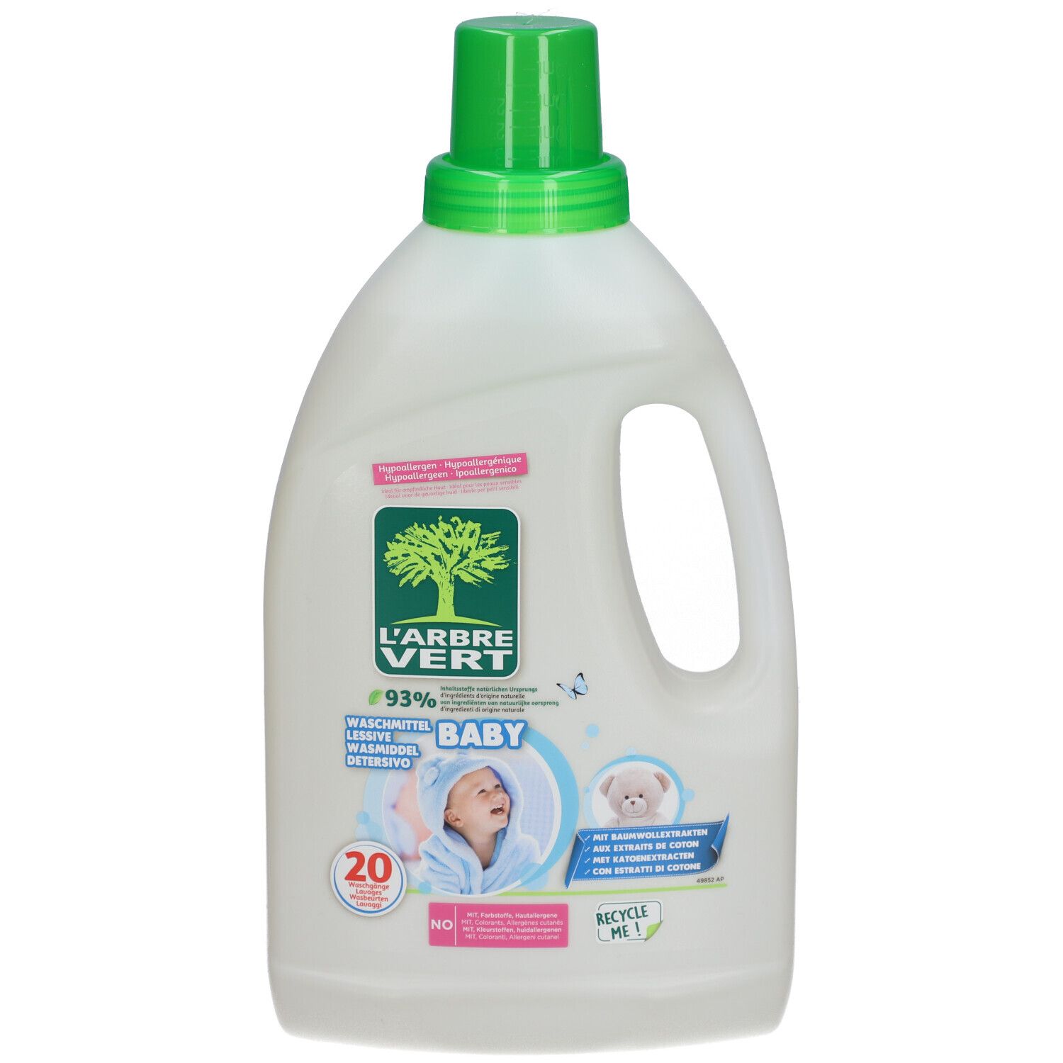 L'ARBRE VERT Baby Wasmiddel