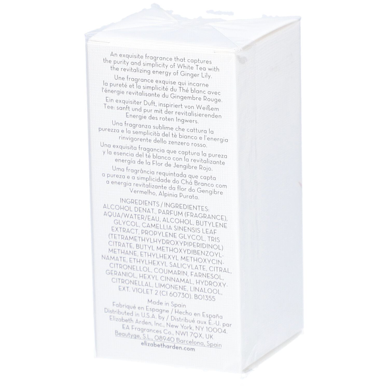 Elizabeth Arden White Tea Ginger Lily Eau de Toilette  Spray