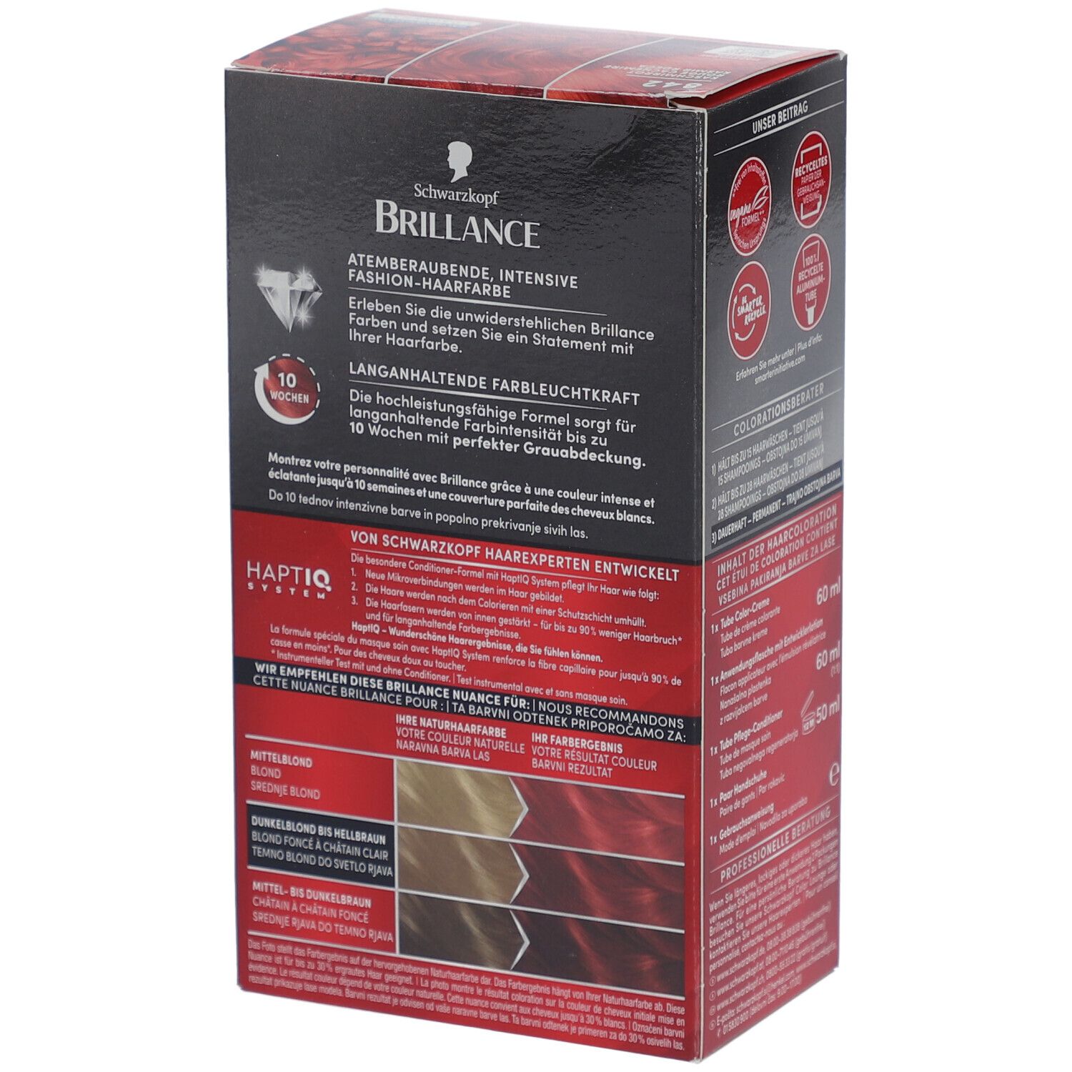 SCHWARZKOPF Brillance Haarverf 848 Kasjmierrood