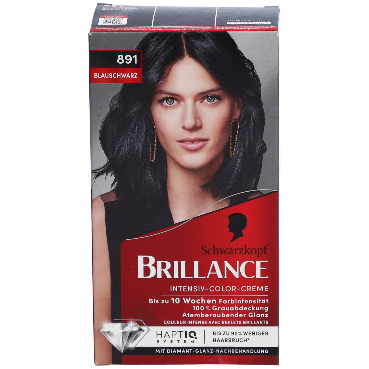 SCHWARZKOPF Brillance Haarverf 861 Blauw Zwart