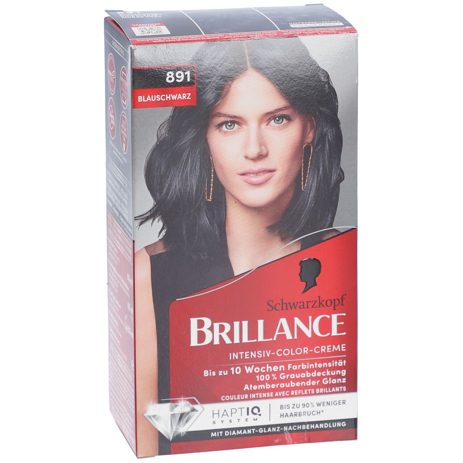 SCHWARZKOPF Brillance Haarverf 861 Blauw Zwart