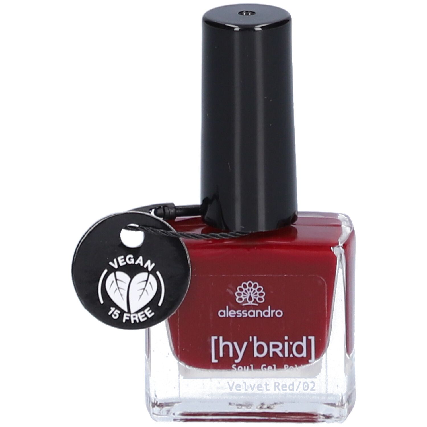 ALESSANDRO Hybrid Soul Gel Polish Velvet Red