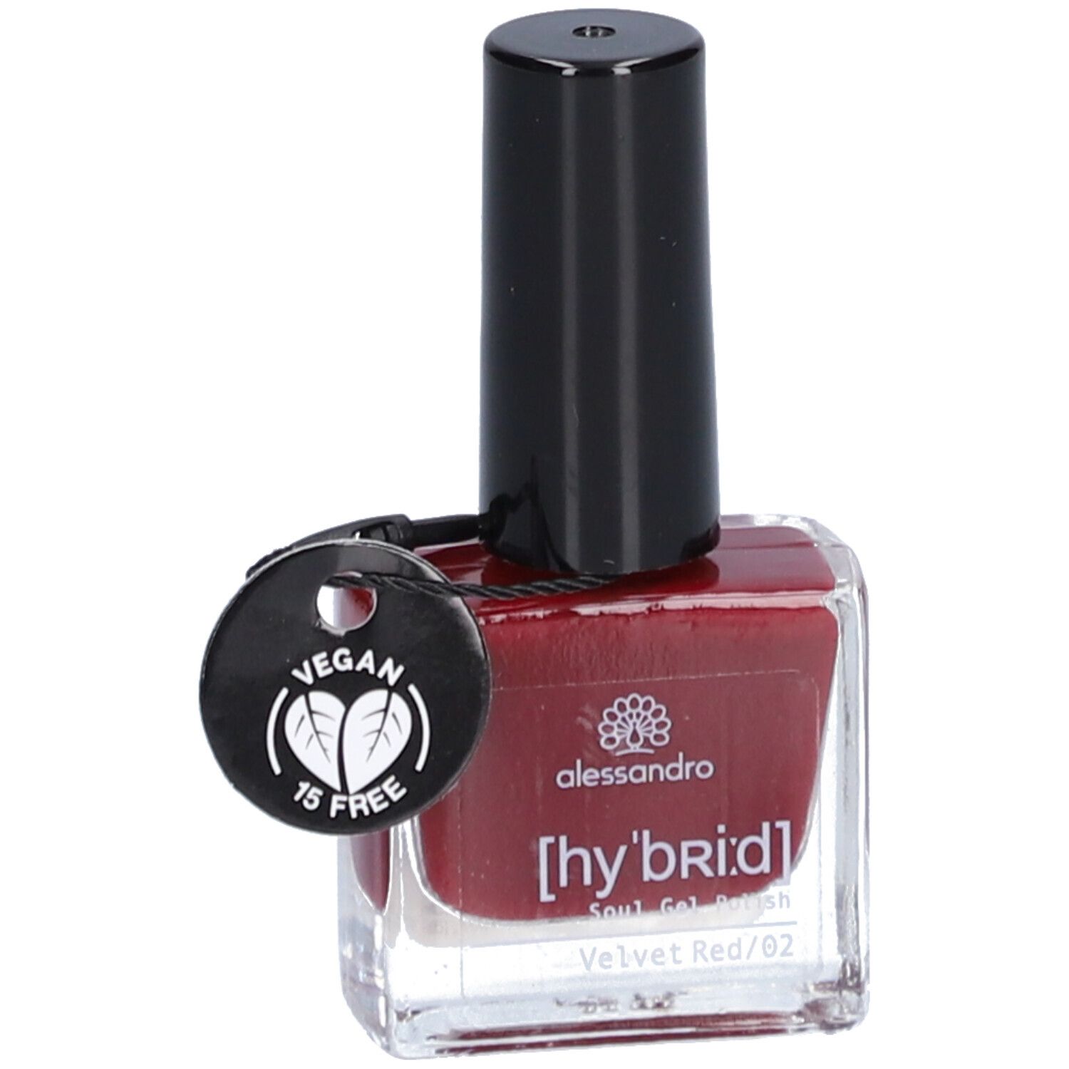 ALESSANDRO Hybrid Soul Gel Polish Velvet Red