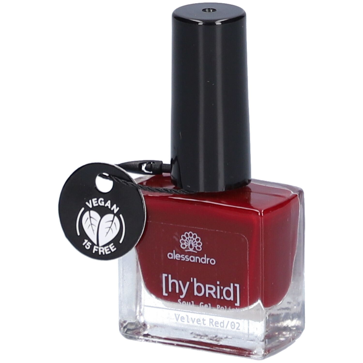 ALESSANDRO Hybrid Soul Gel Polish Velvet Red