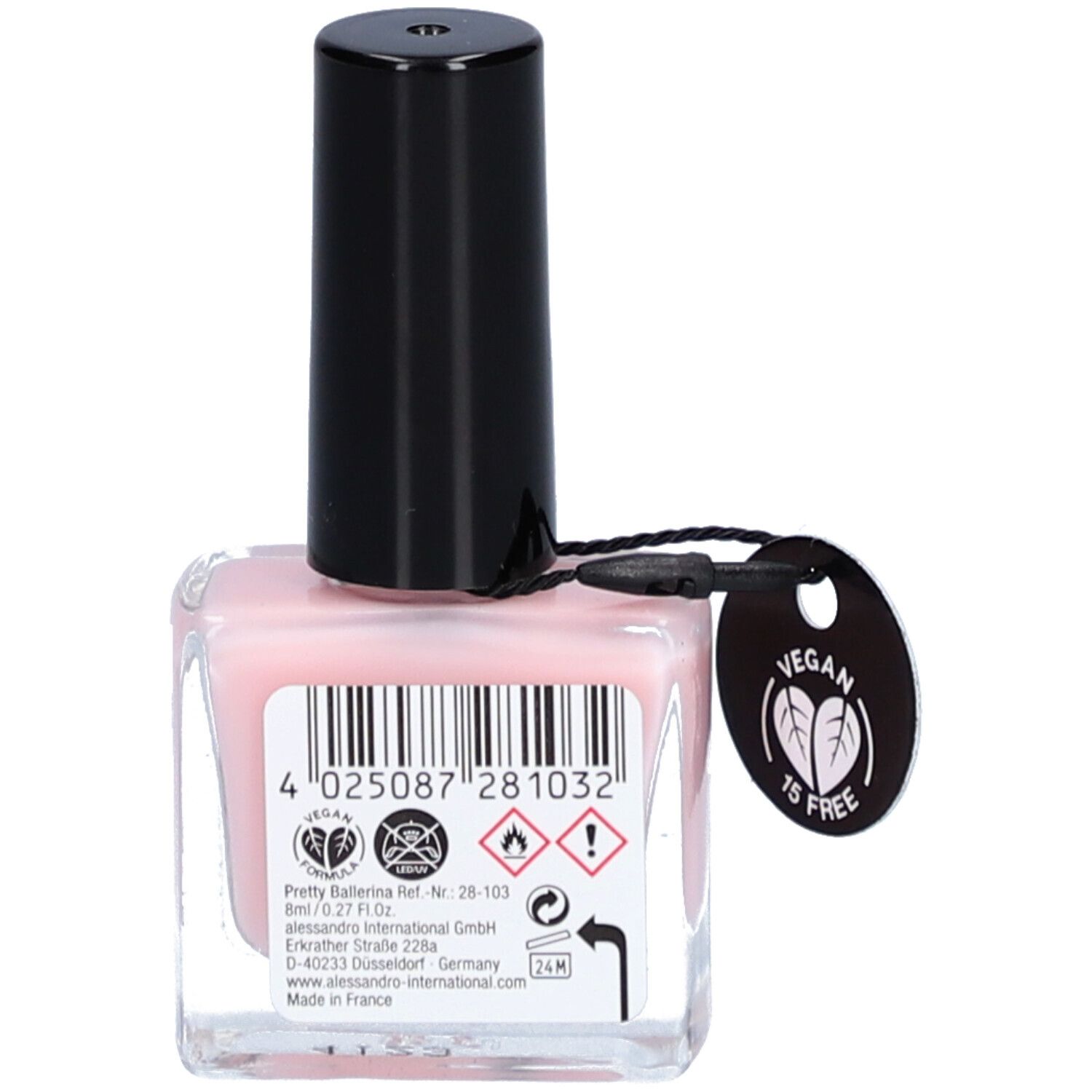 ALESSANDRO Hybrid Soul Gel Polish Pretty Ballerina 02