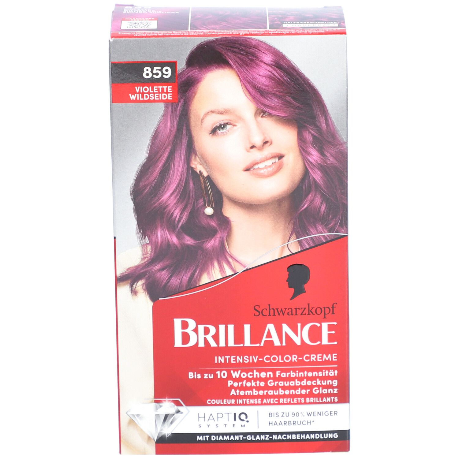 SCHWARZKOPF Brillance Haarverf 859 Zijdeachtige Paars