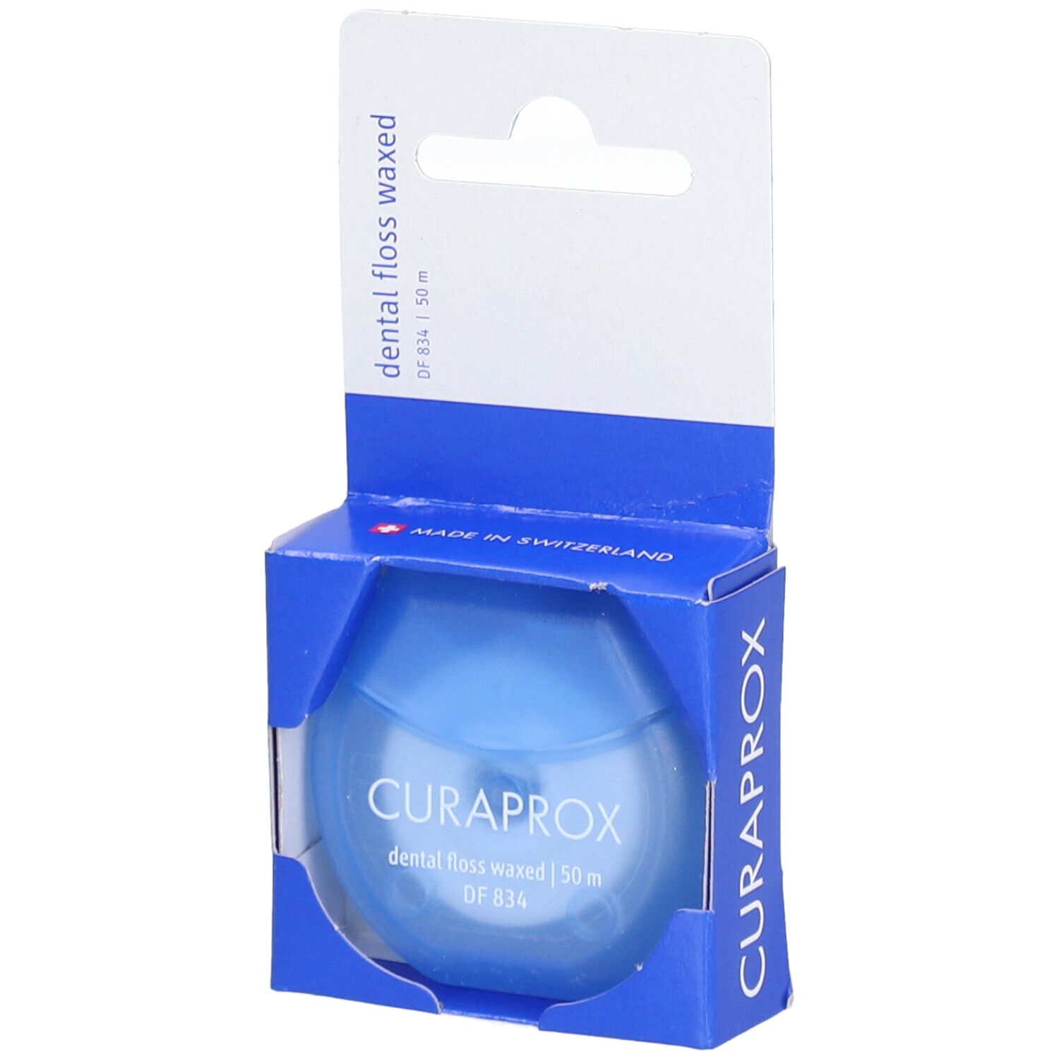 Curaprox DF 834 Fil Dentaire Ciré 50 m