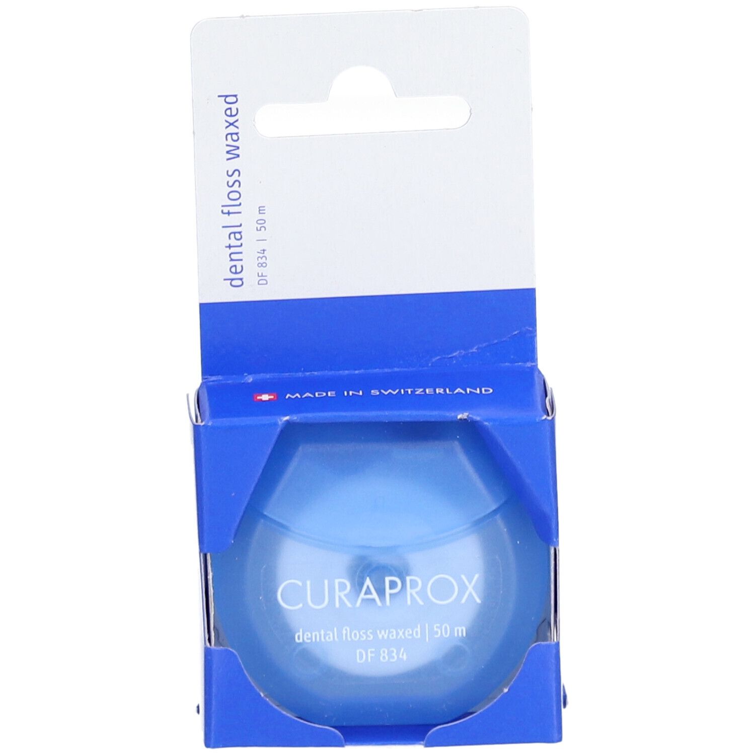 Curaprox DF 834 Fil Dentaire Ciré 50 m