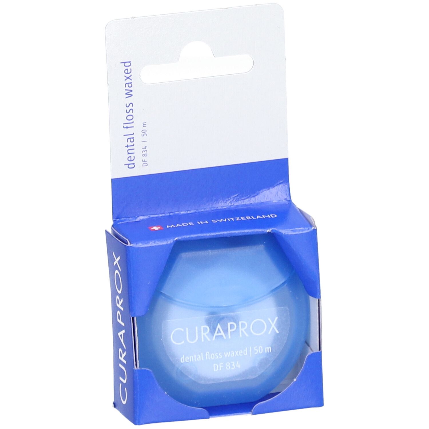 Curaprox DF 834 Fil Dentaire Ciré 50 m