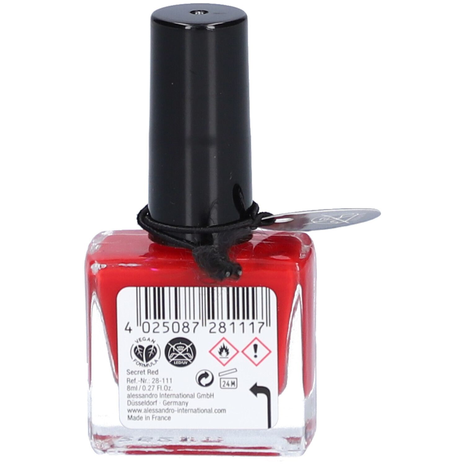 ALESSANDRO Hybrid Soul Gel Polish Secret Red 02