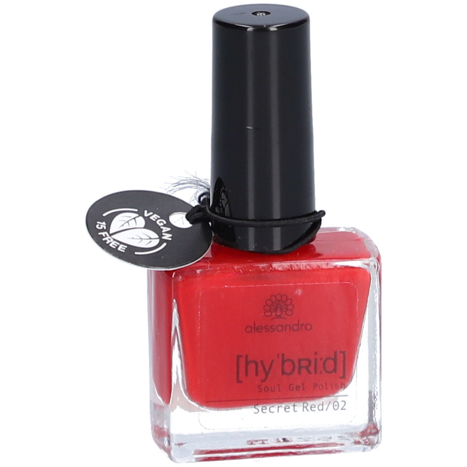 ALESSANDRO Hybrid Soul Gel Polish Secret Red 02