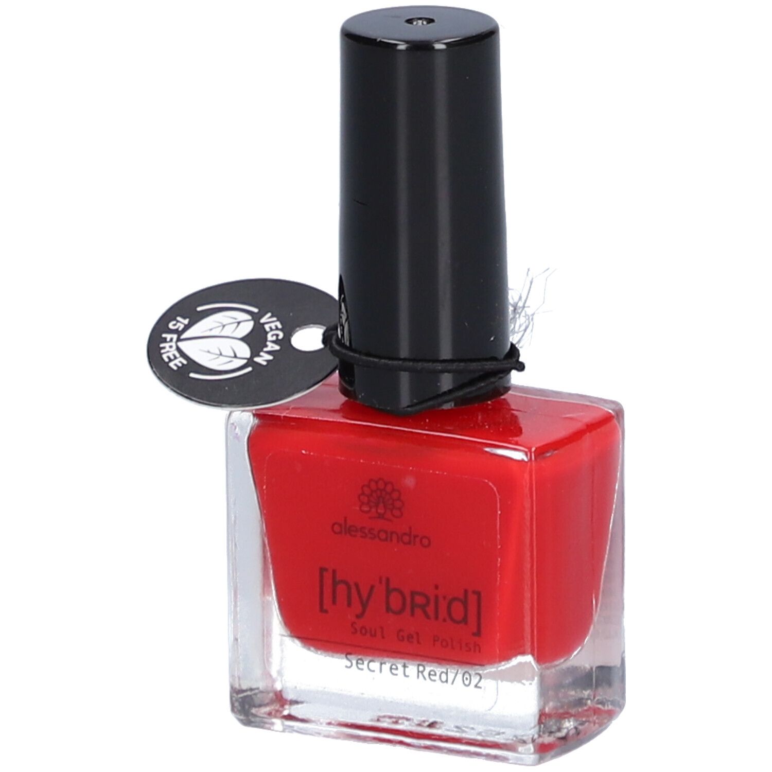 ALESSANDRO Hybrid Soul Gel Polish Secret Red 02