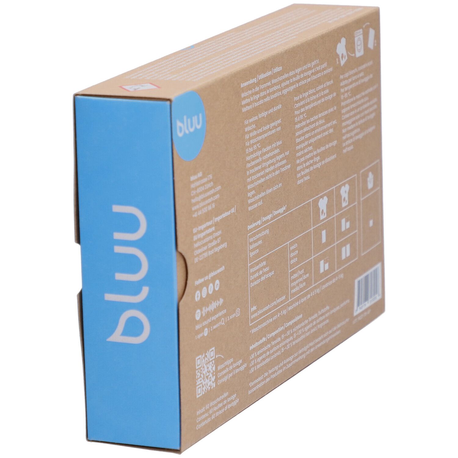 BLUU Feuilles de lavage universelles fraîcheur alpine