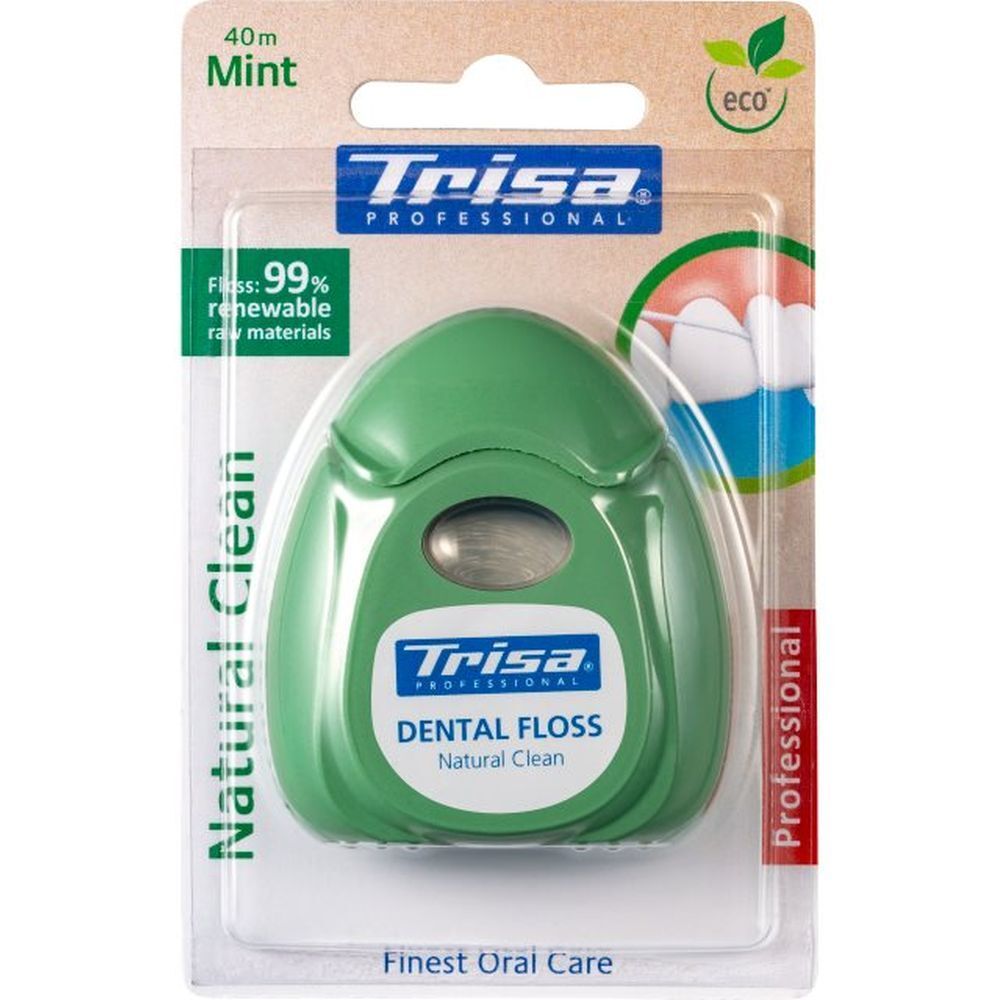TRISA Flosdraad Natural clean