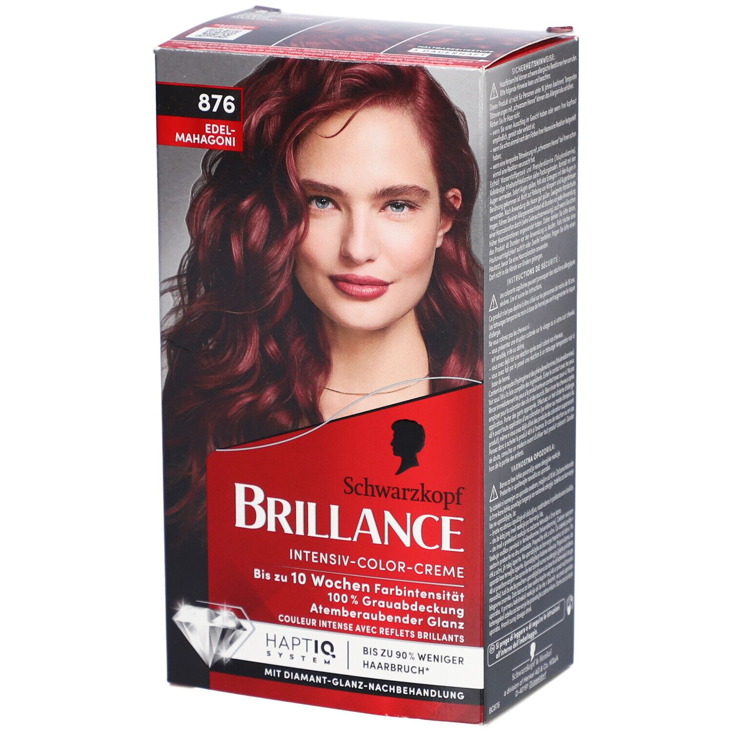 Schwarzkopf Brillance coloration 876 acajou précieux