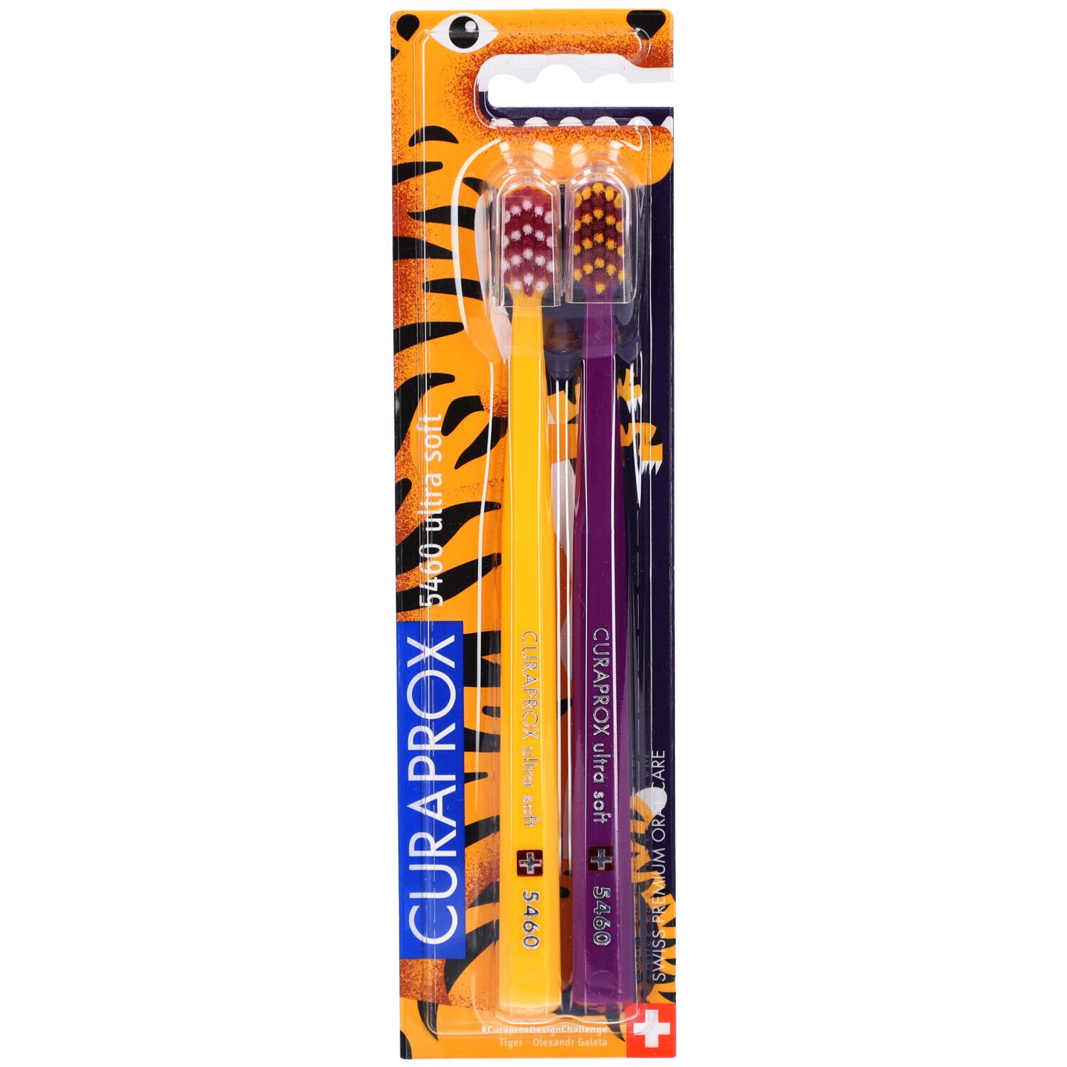 Curaprox CS 5460 Duo Design CHALL 2021 Tijger