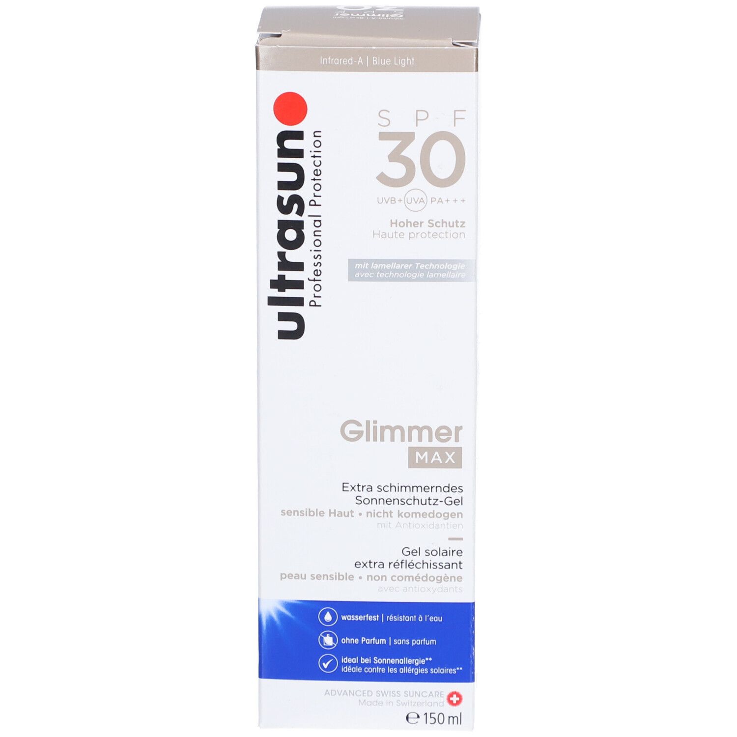 ULTRASUN Glimmer Max - Zonnebrandcrème SPF30