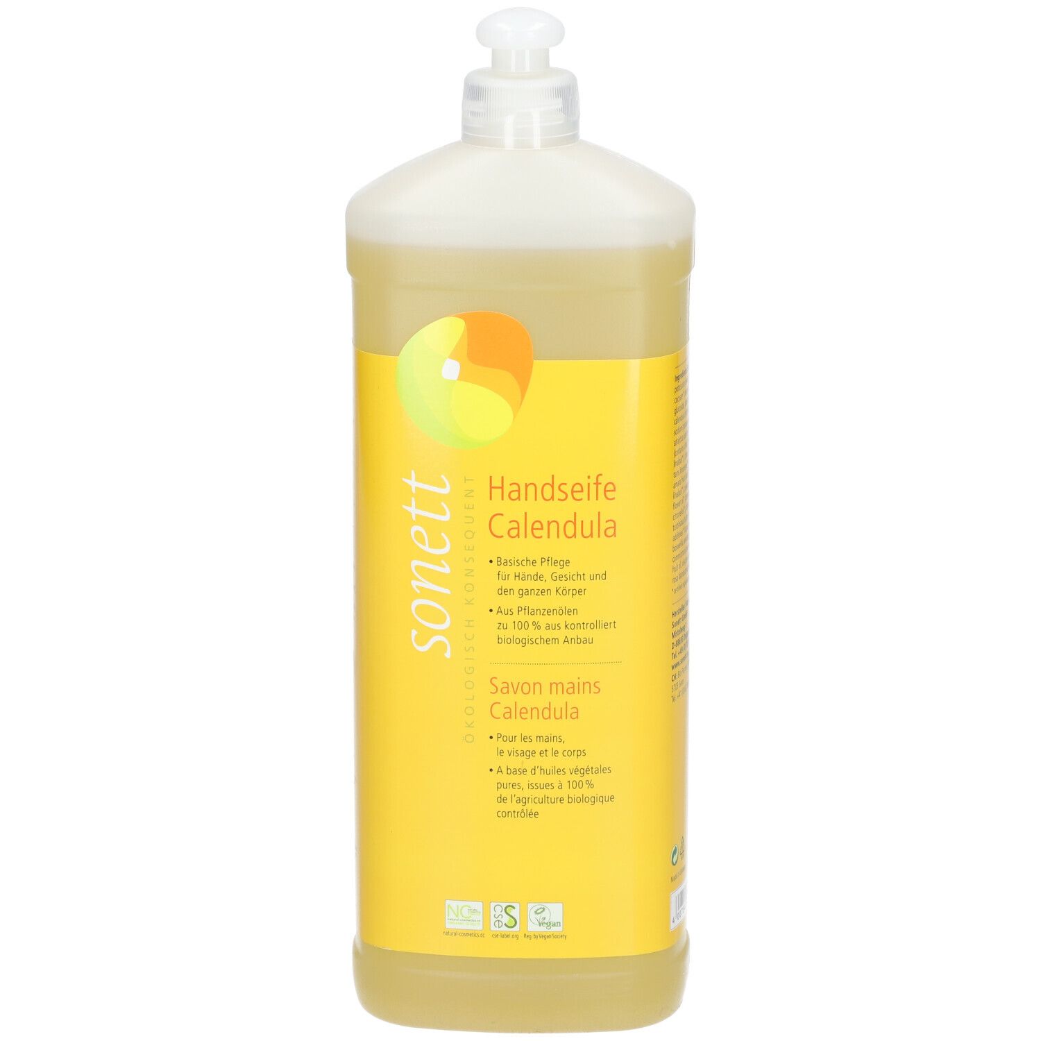 SONETT Calendula vloeibare hand-, gezichts- & lichaamszeep