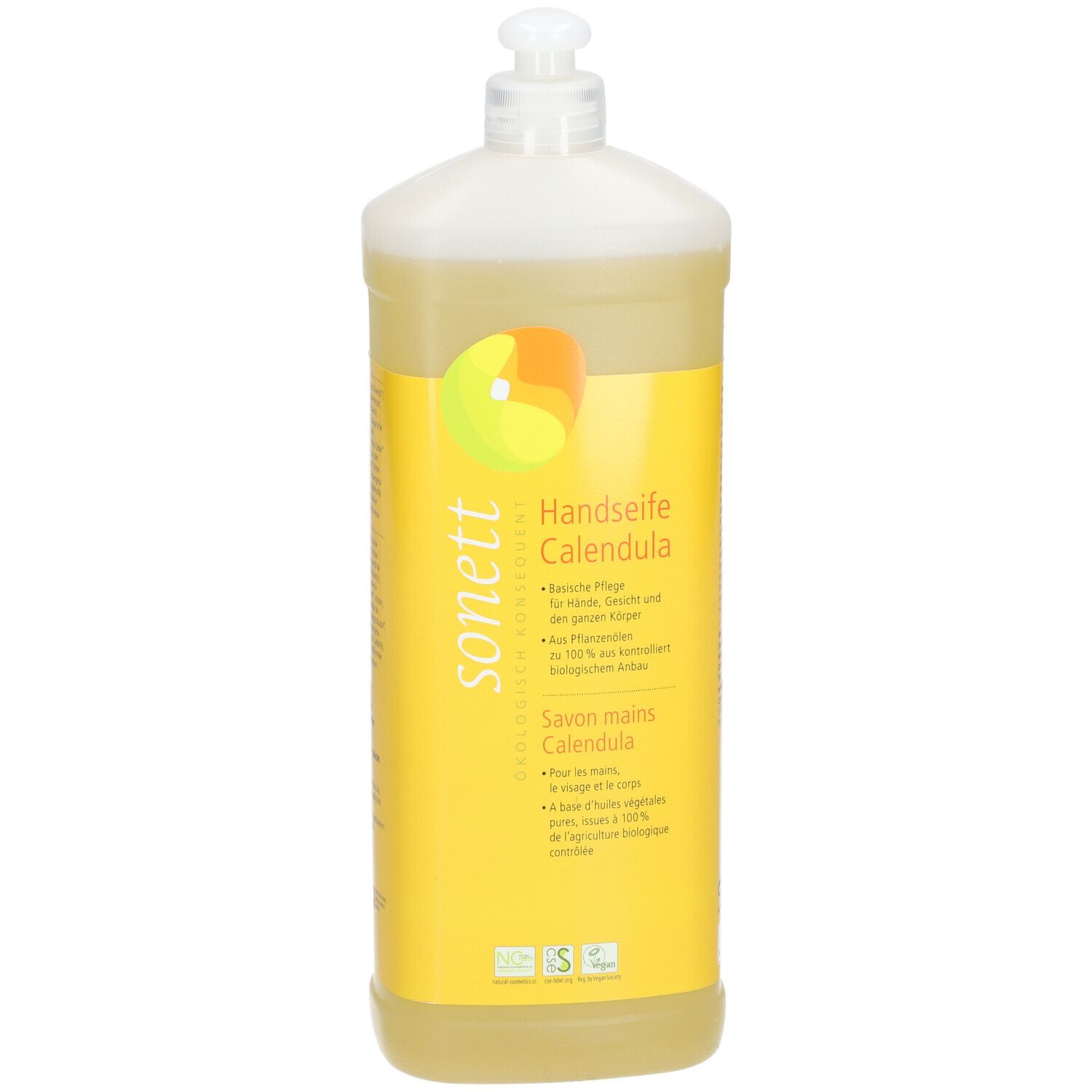 SONETT Calendula vloeibare hand-, gezichts- & lichaamszeep