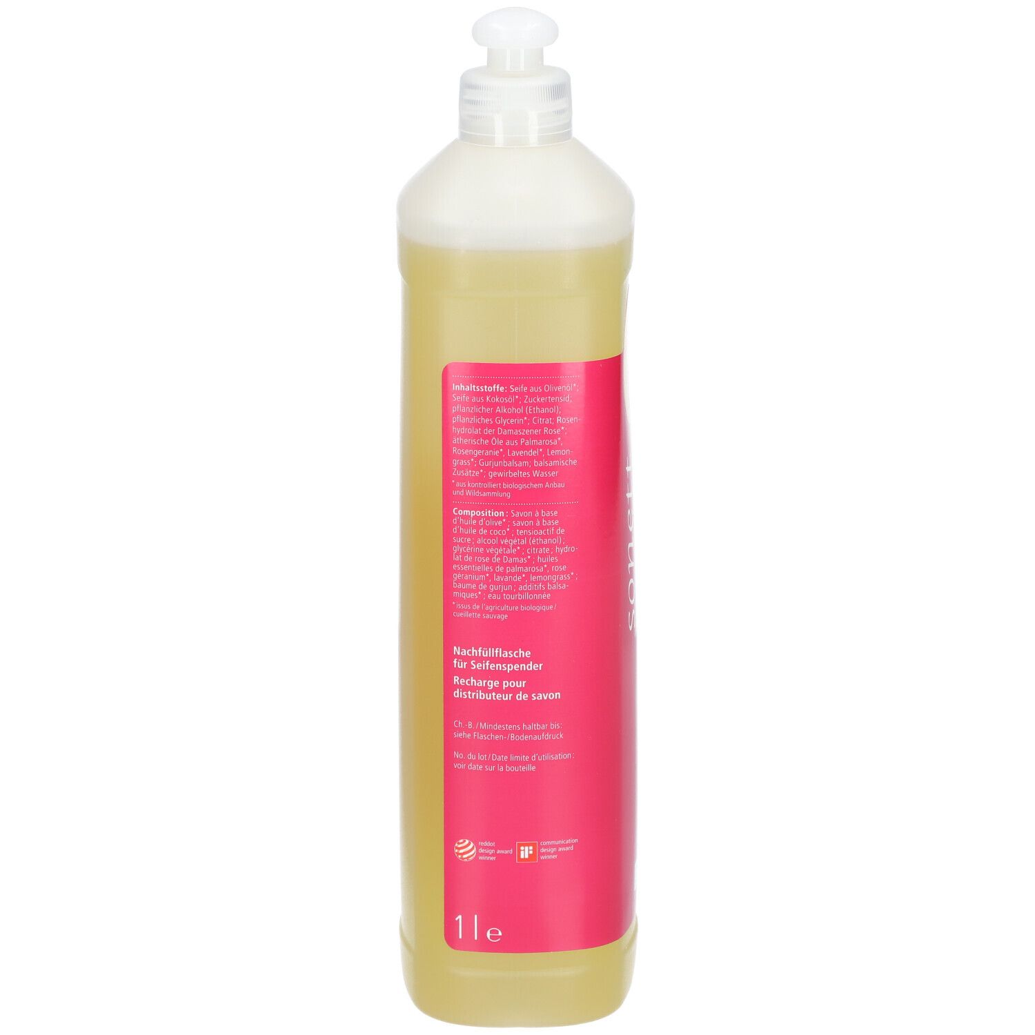 SONETT Savon liquide mains, visage & corps à la rose