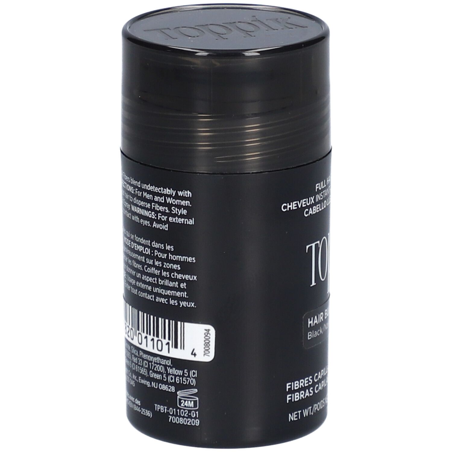 Toppik® Fibres capillaires densifiantes Noir - Fibres de kératine naturelles