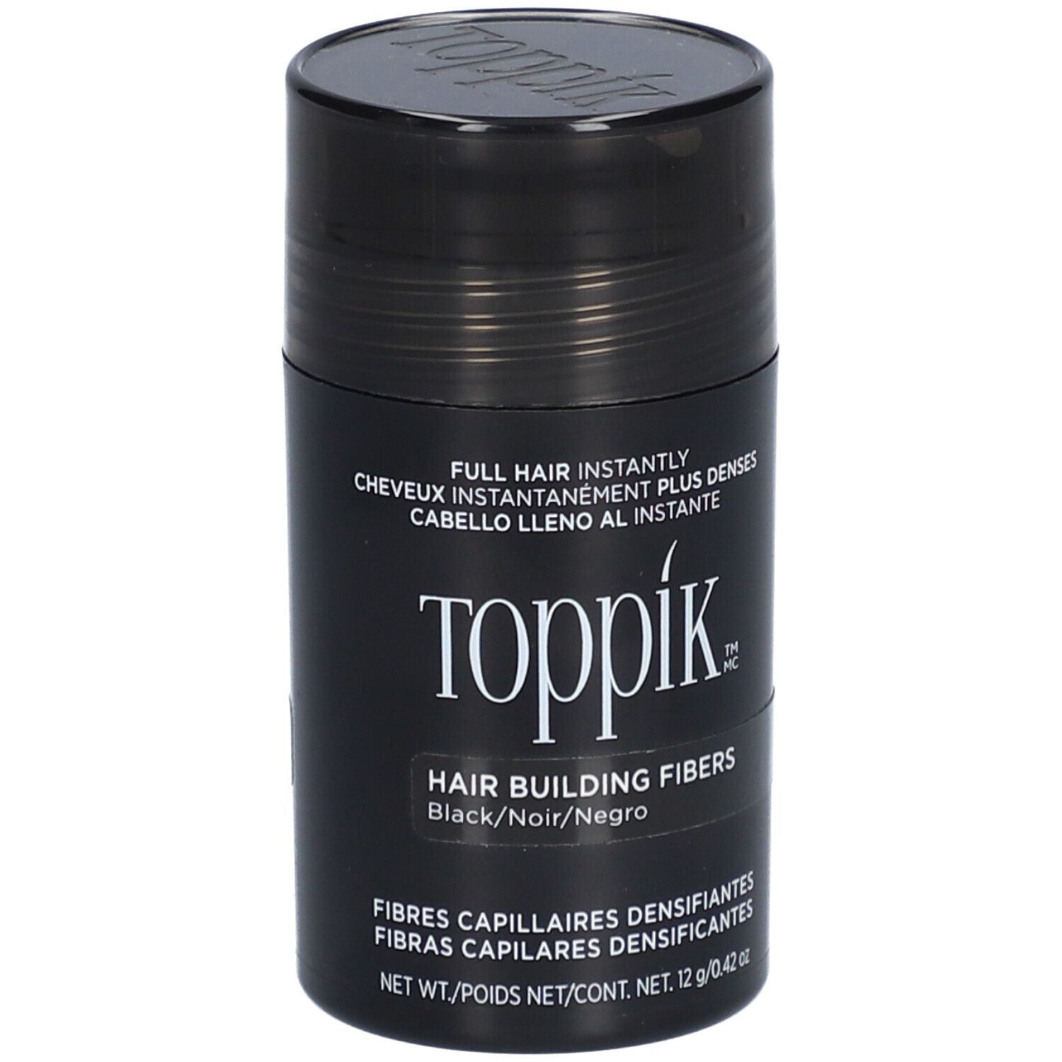 Toppik® Fibres capillaires densifiantes Noir - Fibres de kératine naturelles