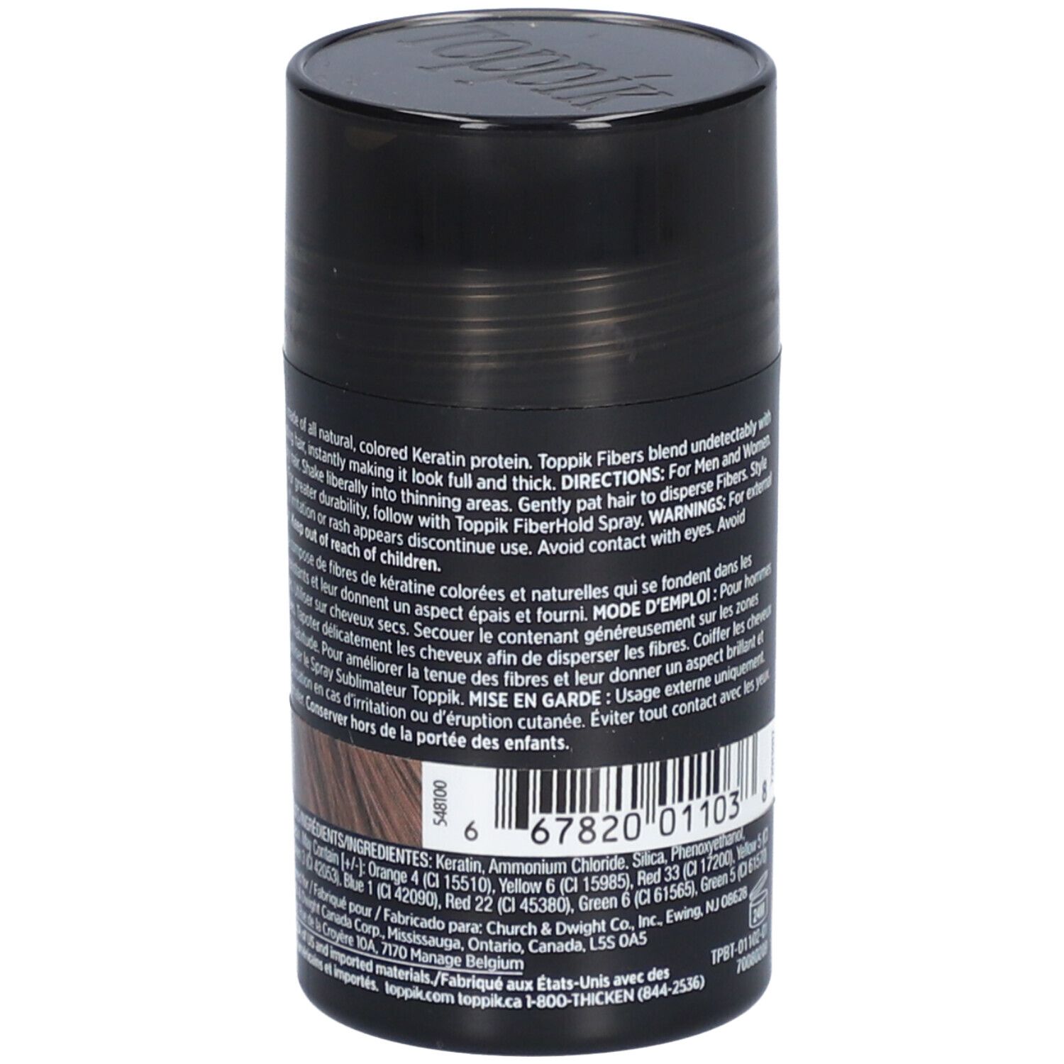 Toppik® Fibres capillaires densifiantes brun moyen