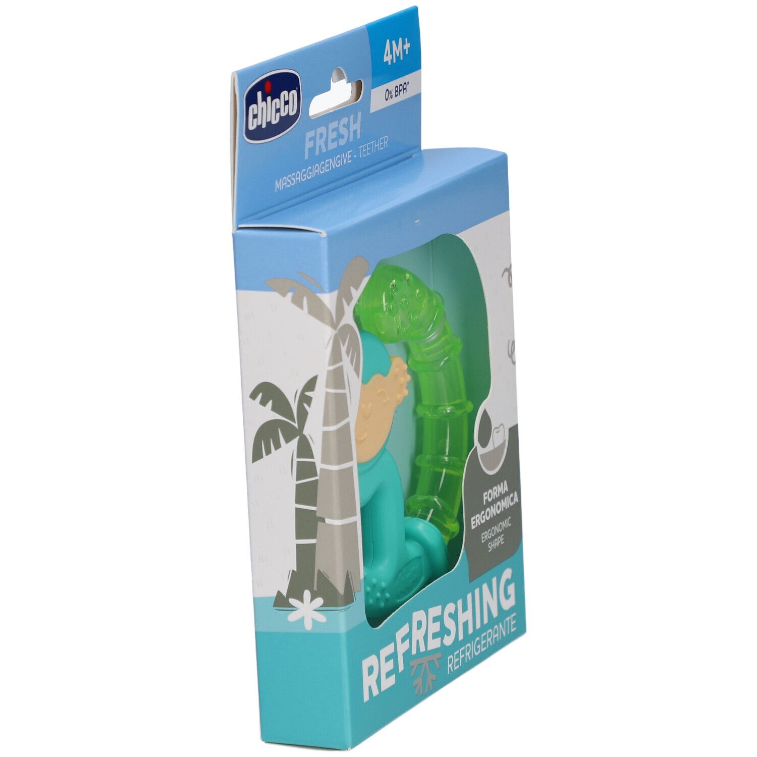 CHICCO Anneau de Dentition Verse Relax Cactus 4m +