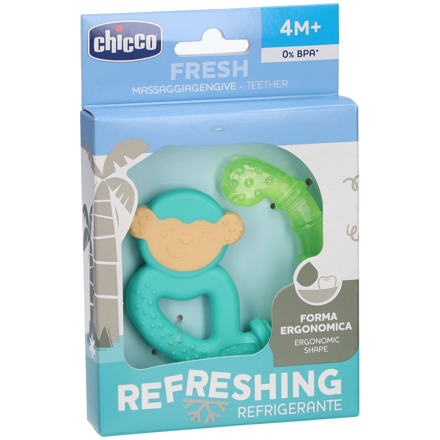 CHICCO Anneau de Dentition Verse Relax Cactus 4m +