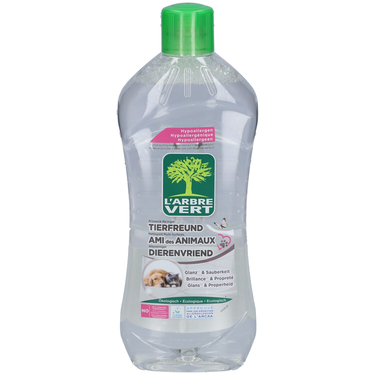 L'ARBRE VERT Nettoyant multi-usages - Ami des animaux