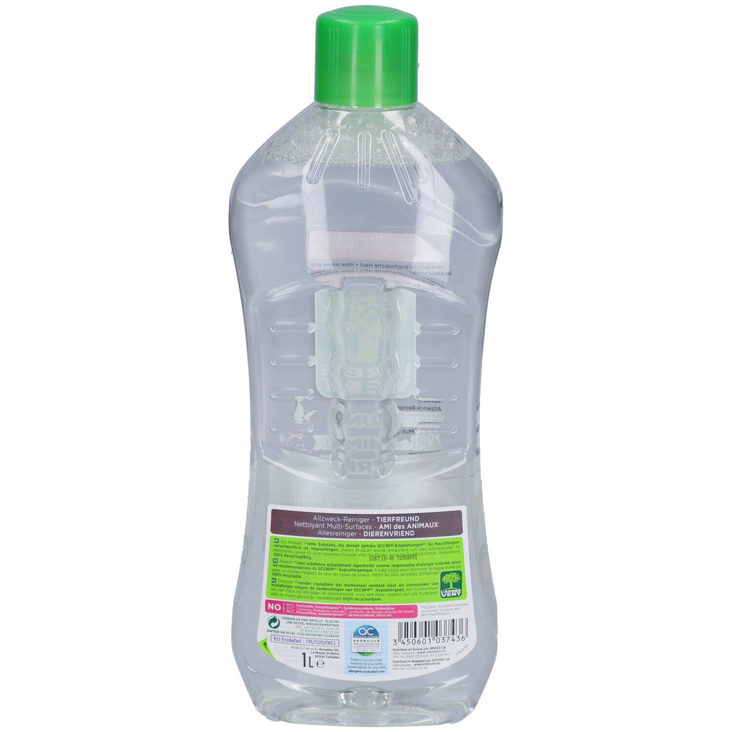 L'ARBRE VERT Nettoyant multi-usages - Ami des animaux
