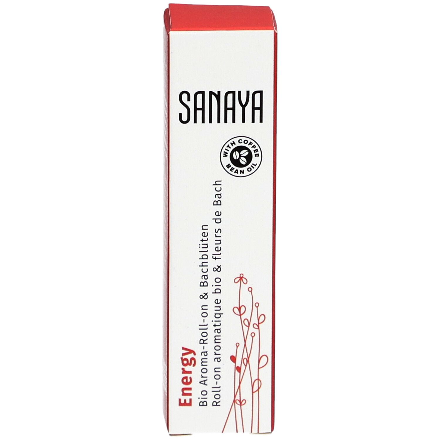 SANAYA Roll On Aromatique bio & Fleurs de Bach Energy