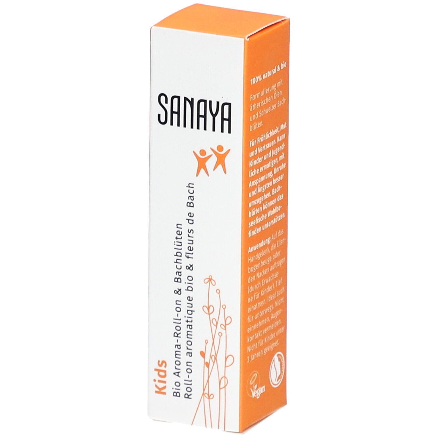 SANAYA Roll On Aromatique bio & Fleurs de Bach Kids