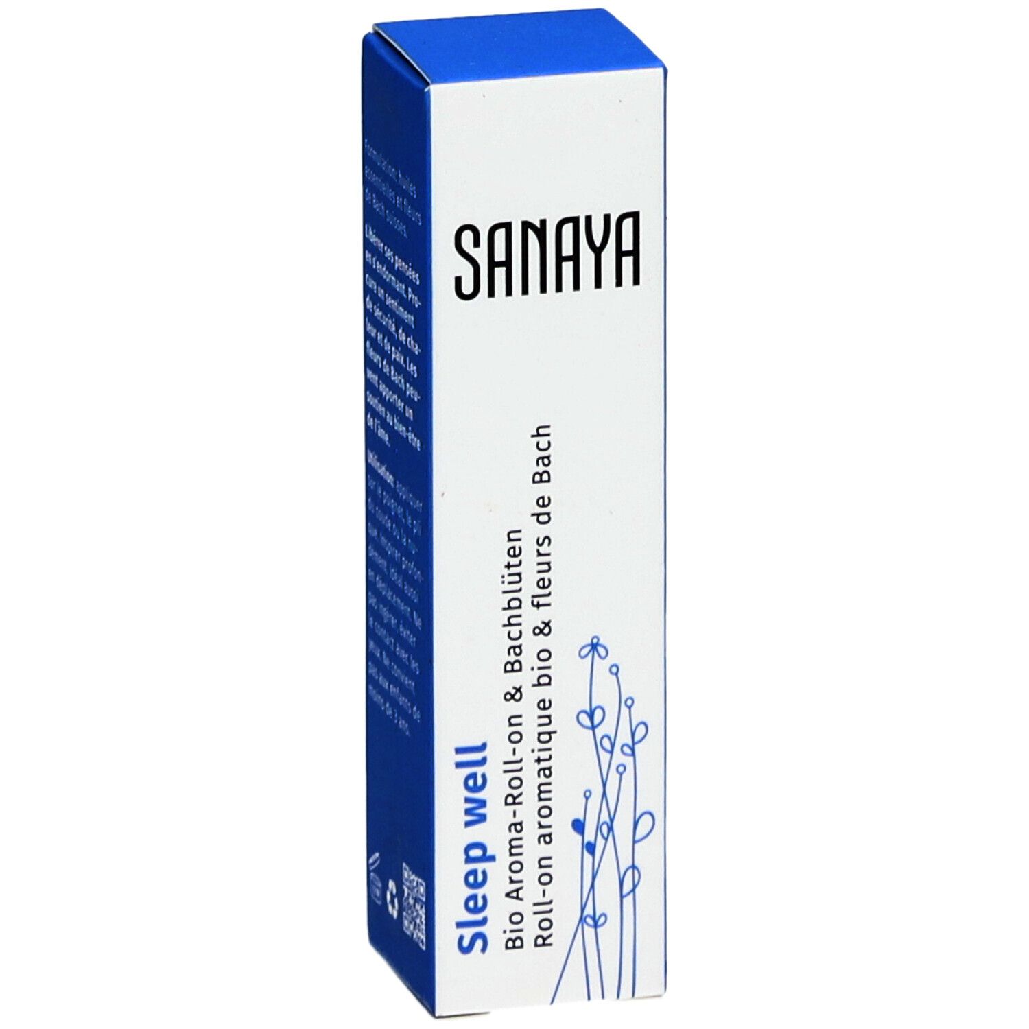 SANAYA Roll On Aromatique Bio & Fleurs de Bach Sleep Well